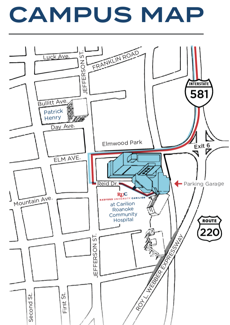 Radford Map